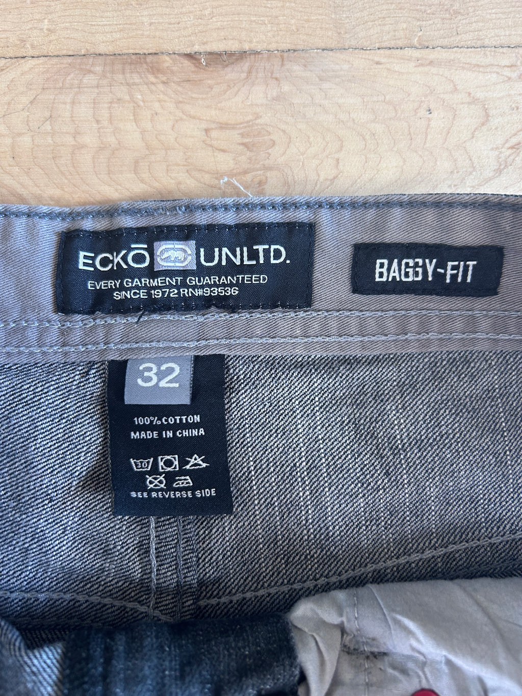 Ecko unltd 32x32 grey jeans