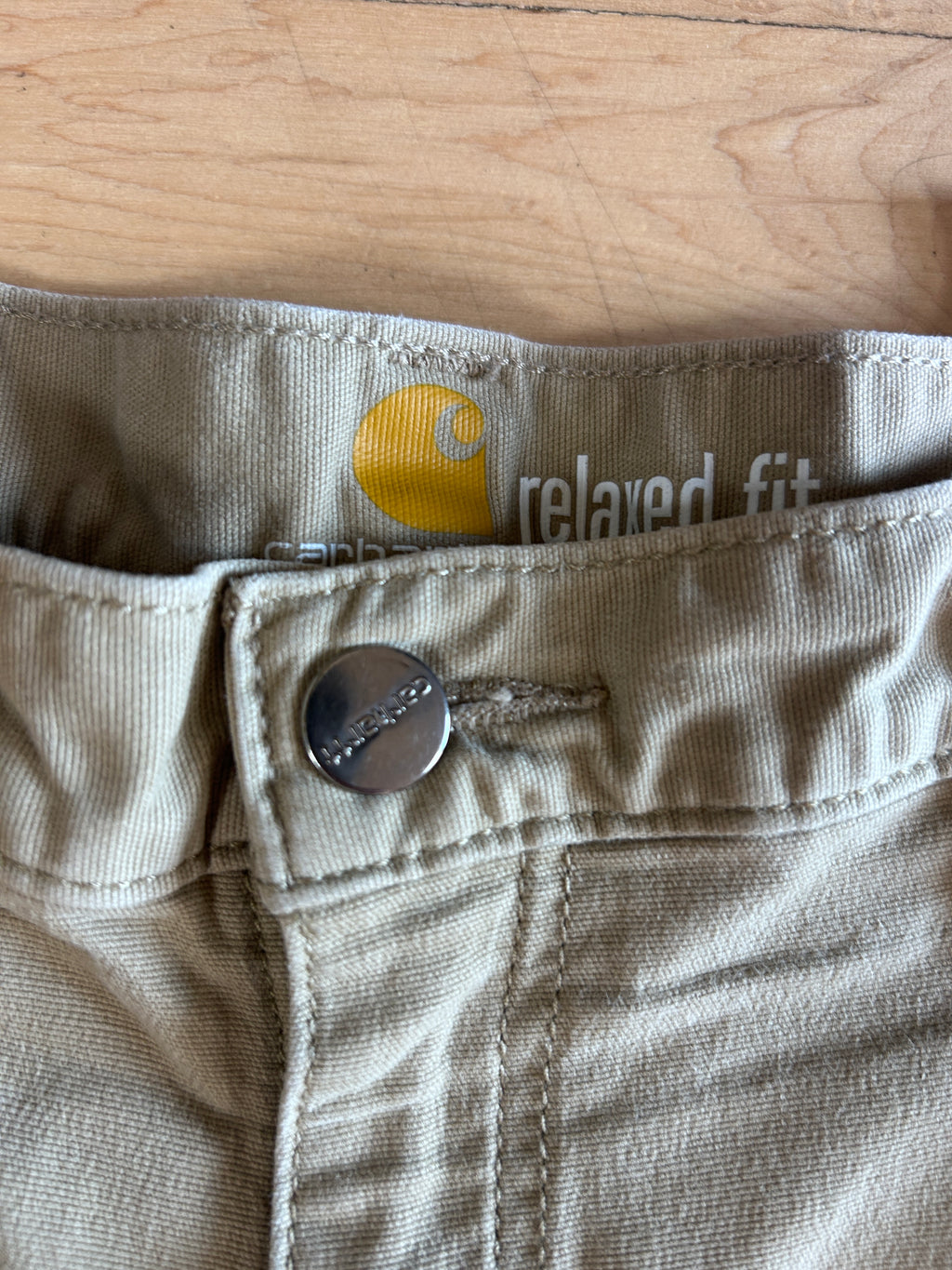 Carhartt 32x32 beige pants