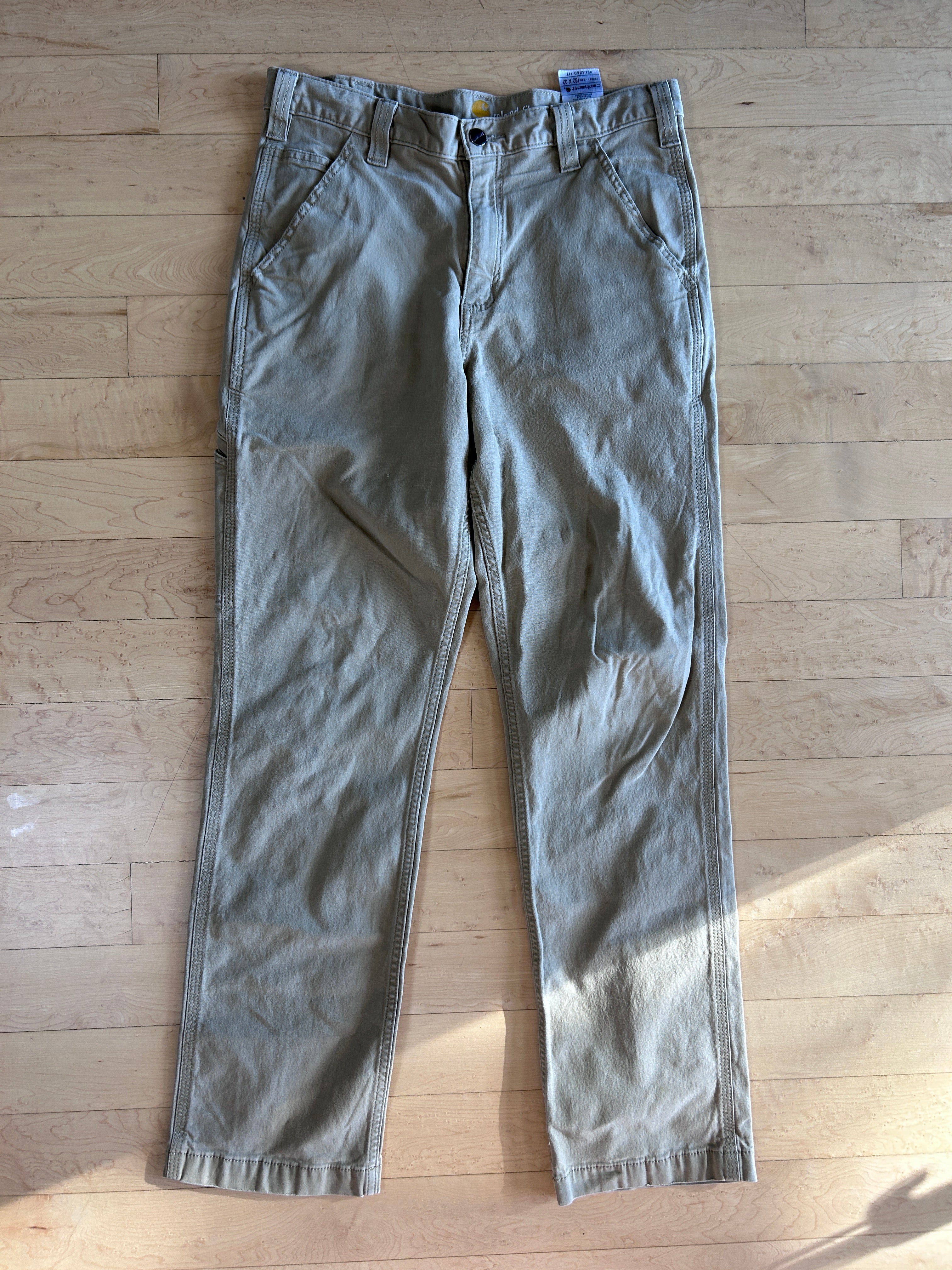 Carhartt 32x32 beige pants
