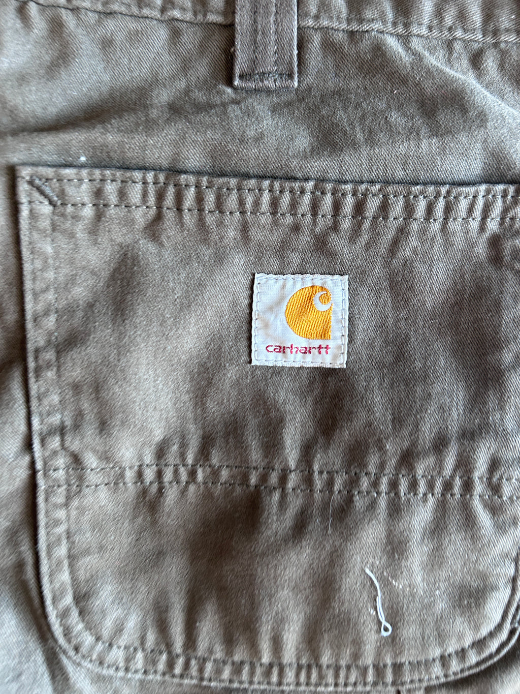 Carhartt 33x32 brown cargos