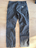 Carhartt 33x32 brown cargos