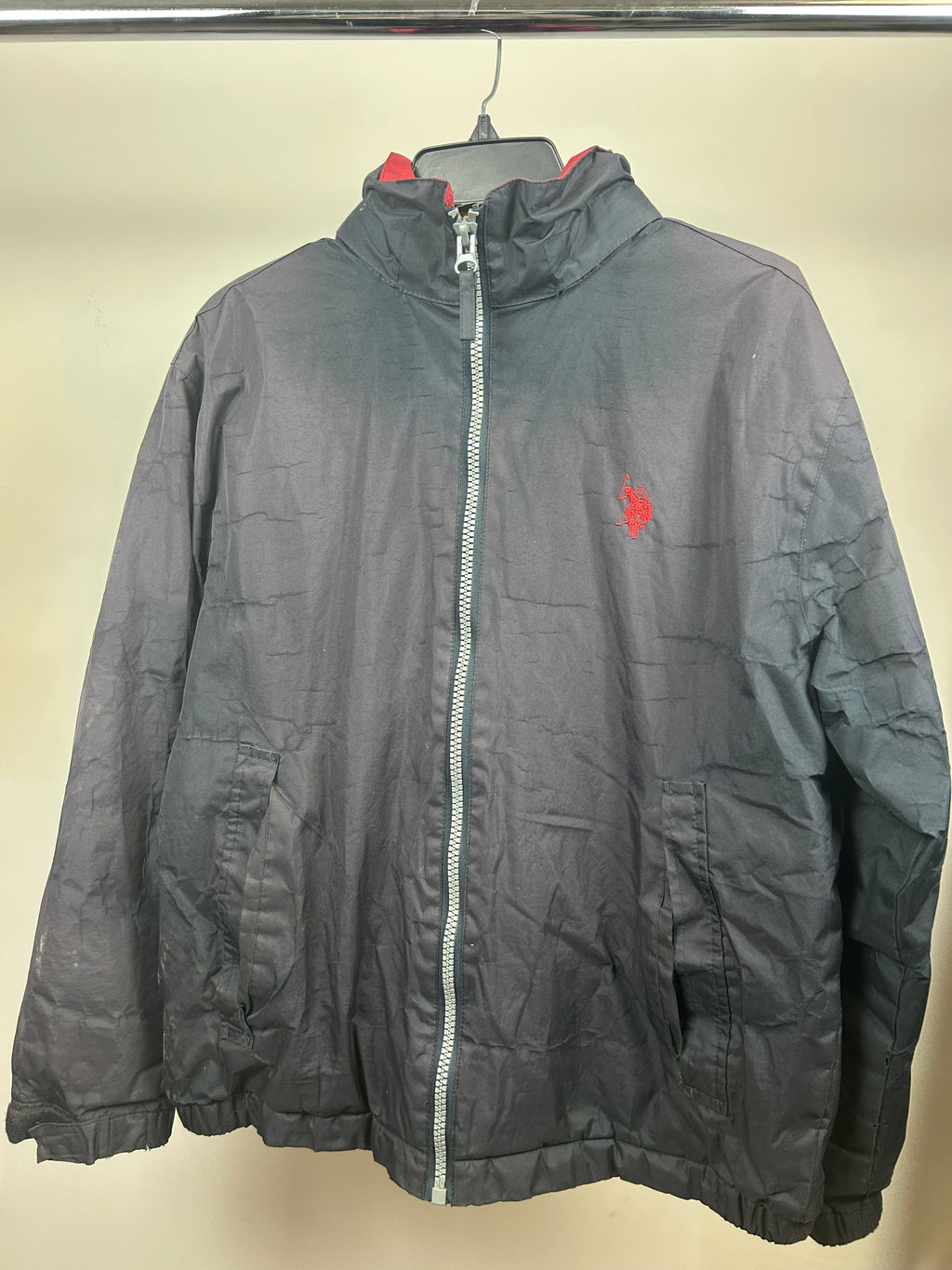 US polo association jacket - covertiable - medium