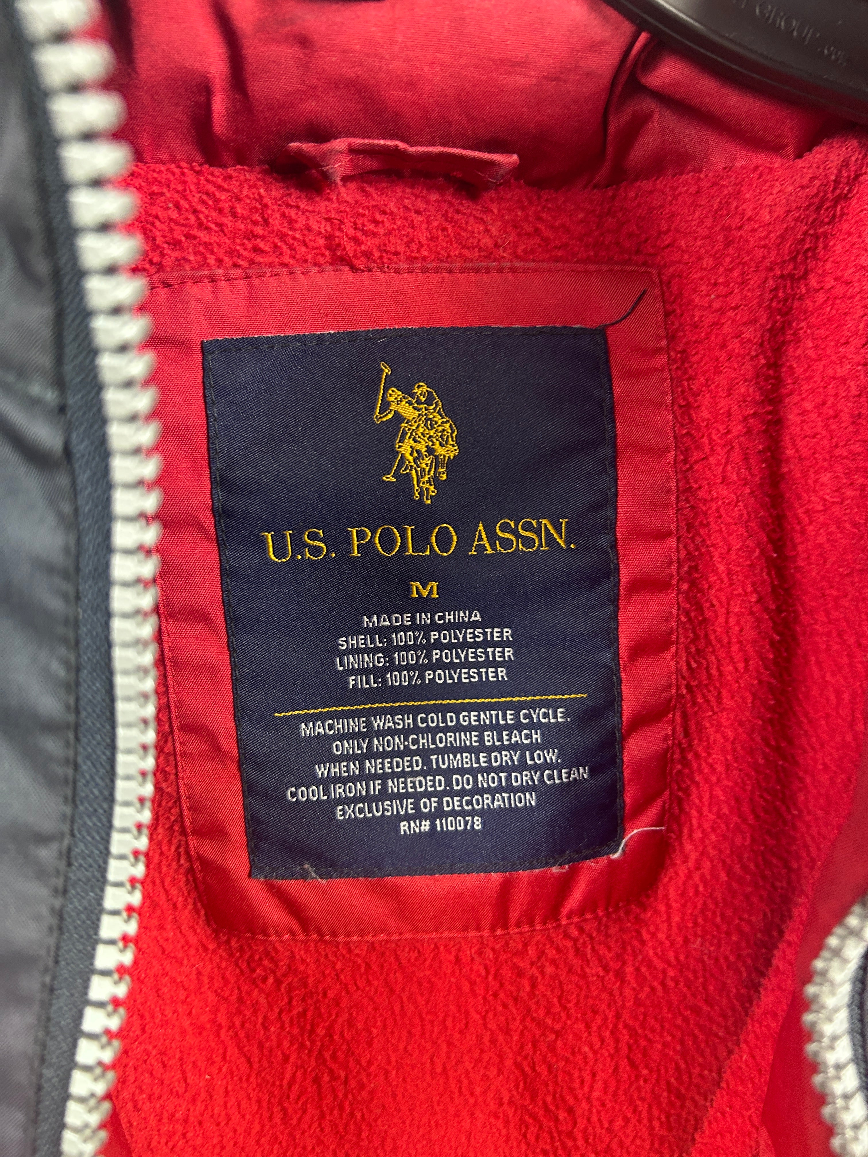 US polo association jacket - covertiable - medium