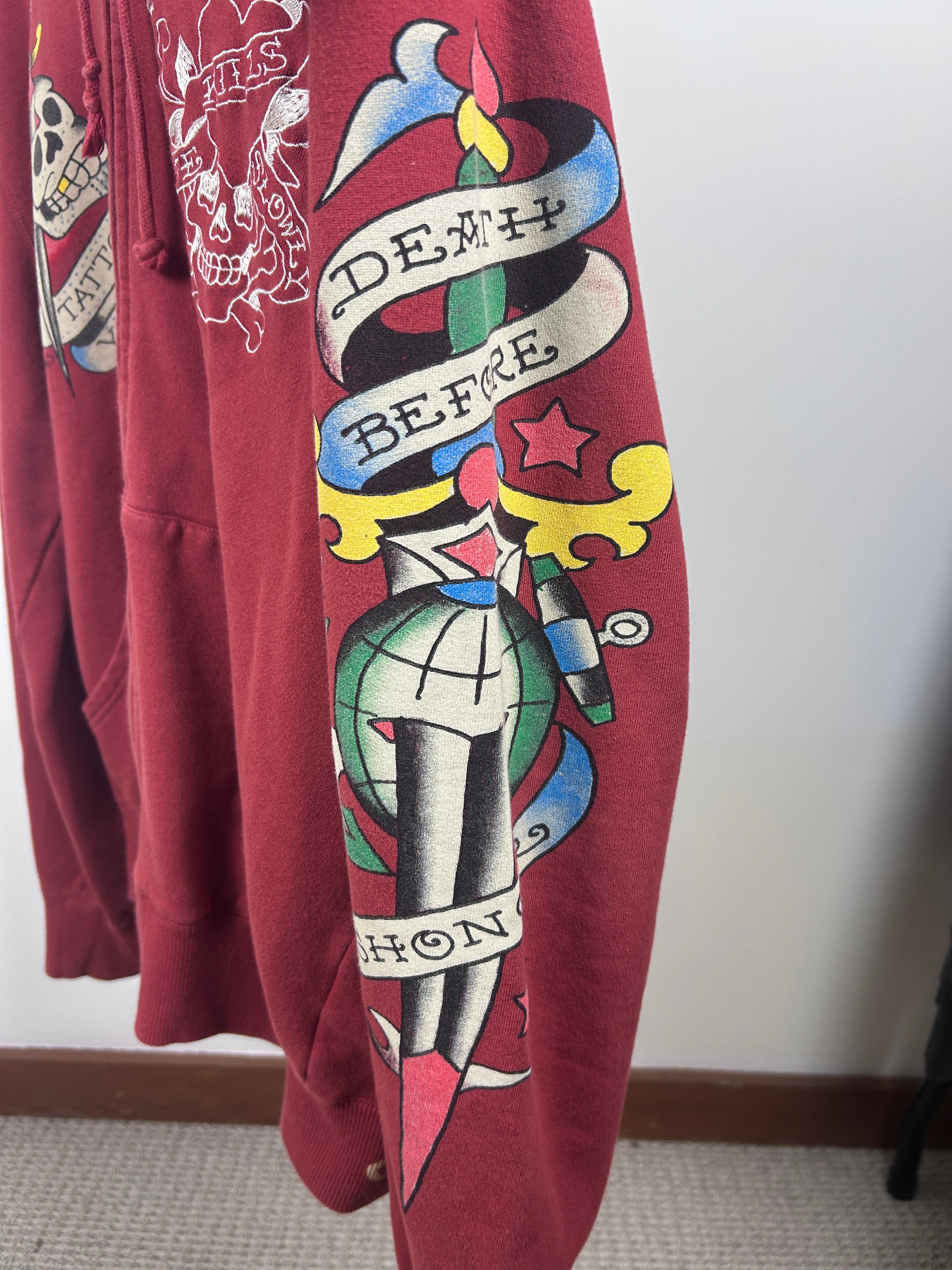 Ed hardy hoodie - size medium