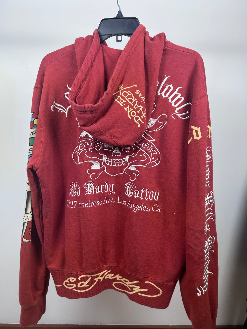 Ed hardy hoodie - size medium
