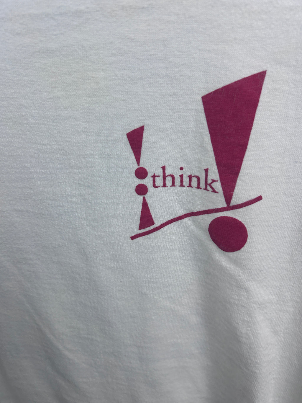 Think! Shirt size large