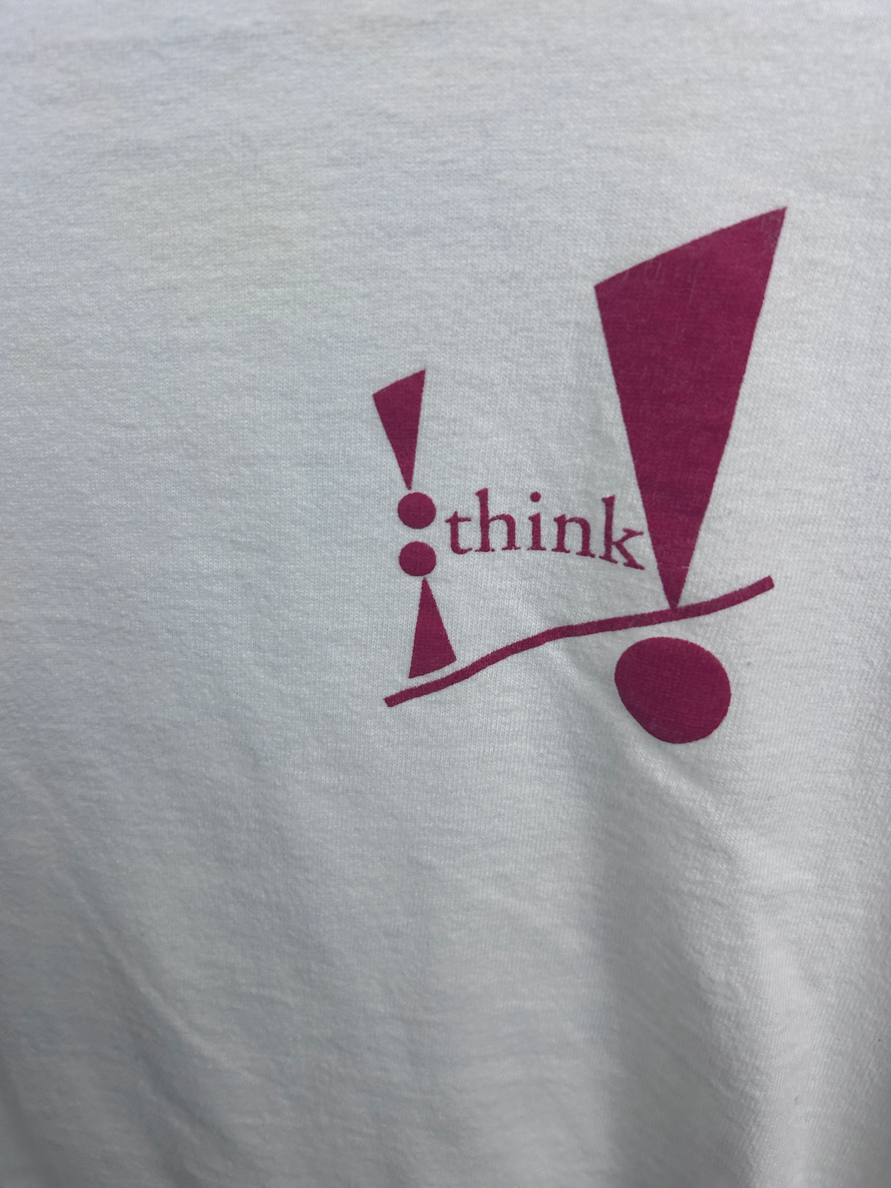 Think! Shirt size large