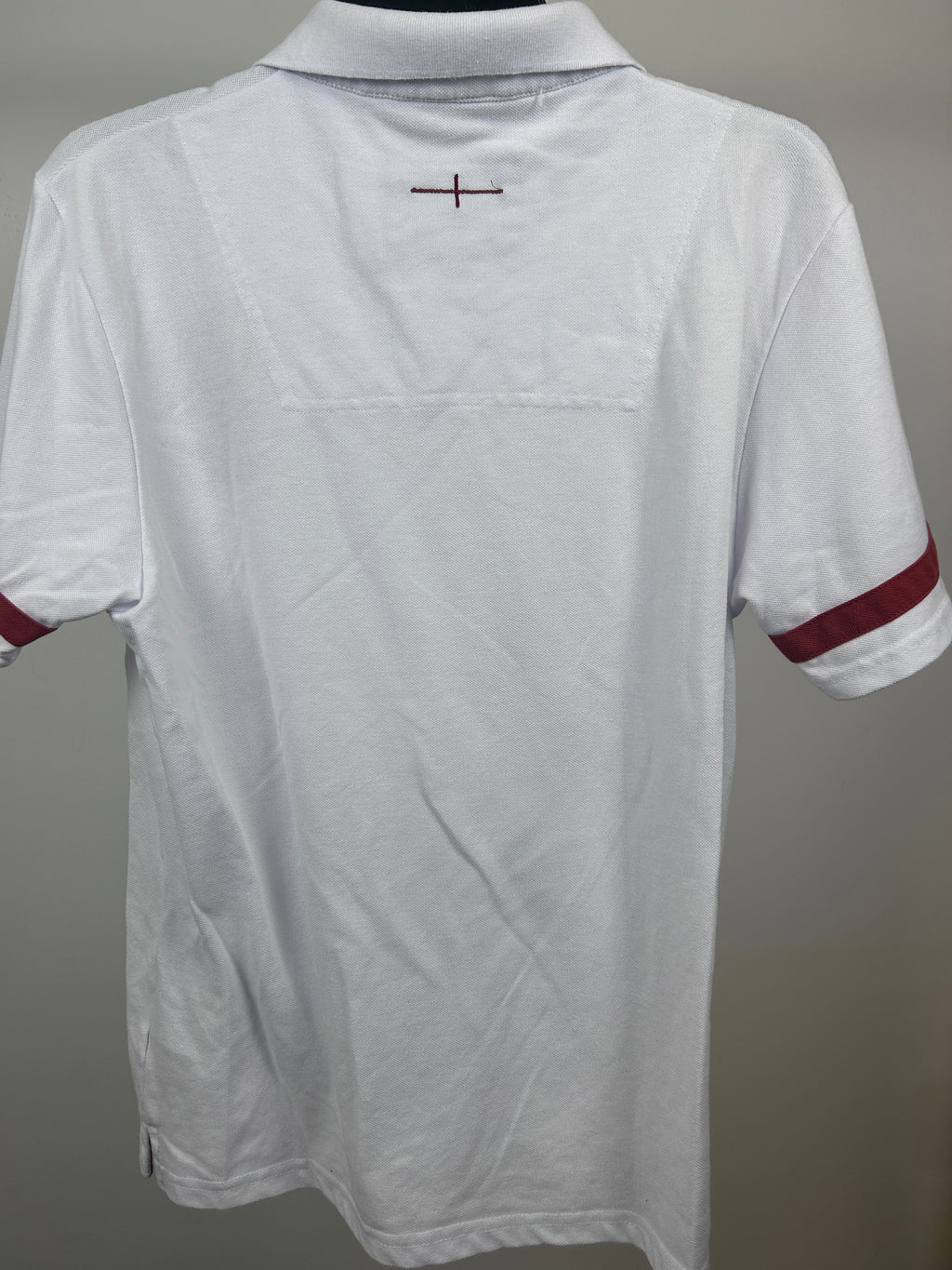 England rugby polo size medium white