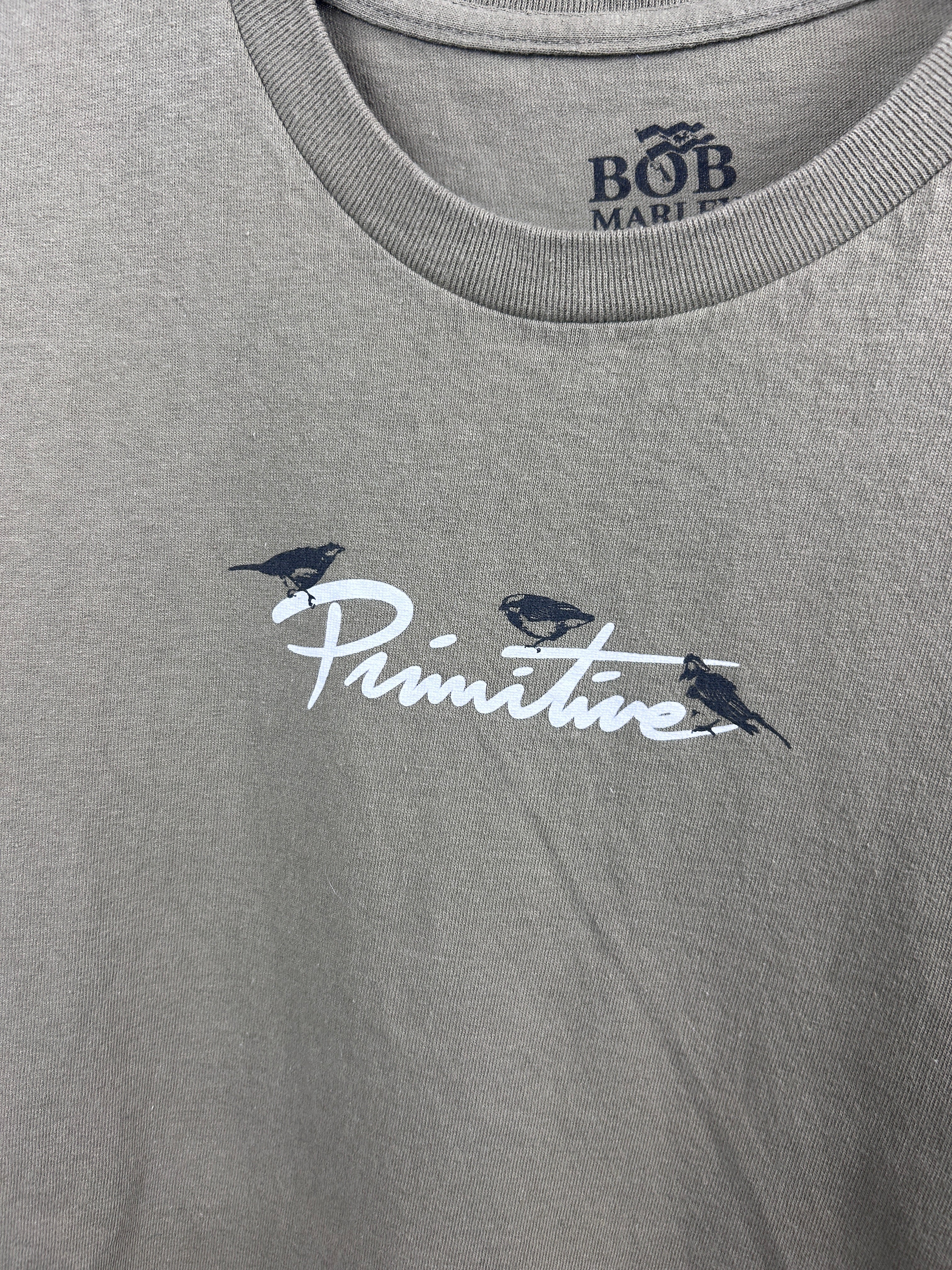Bob Marley primitive tee size large