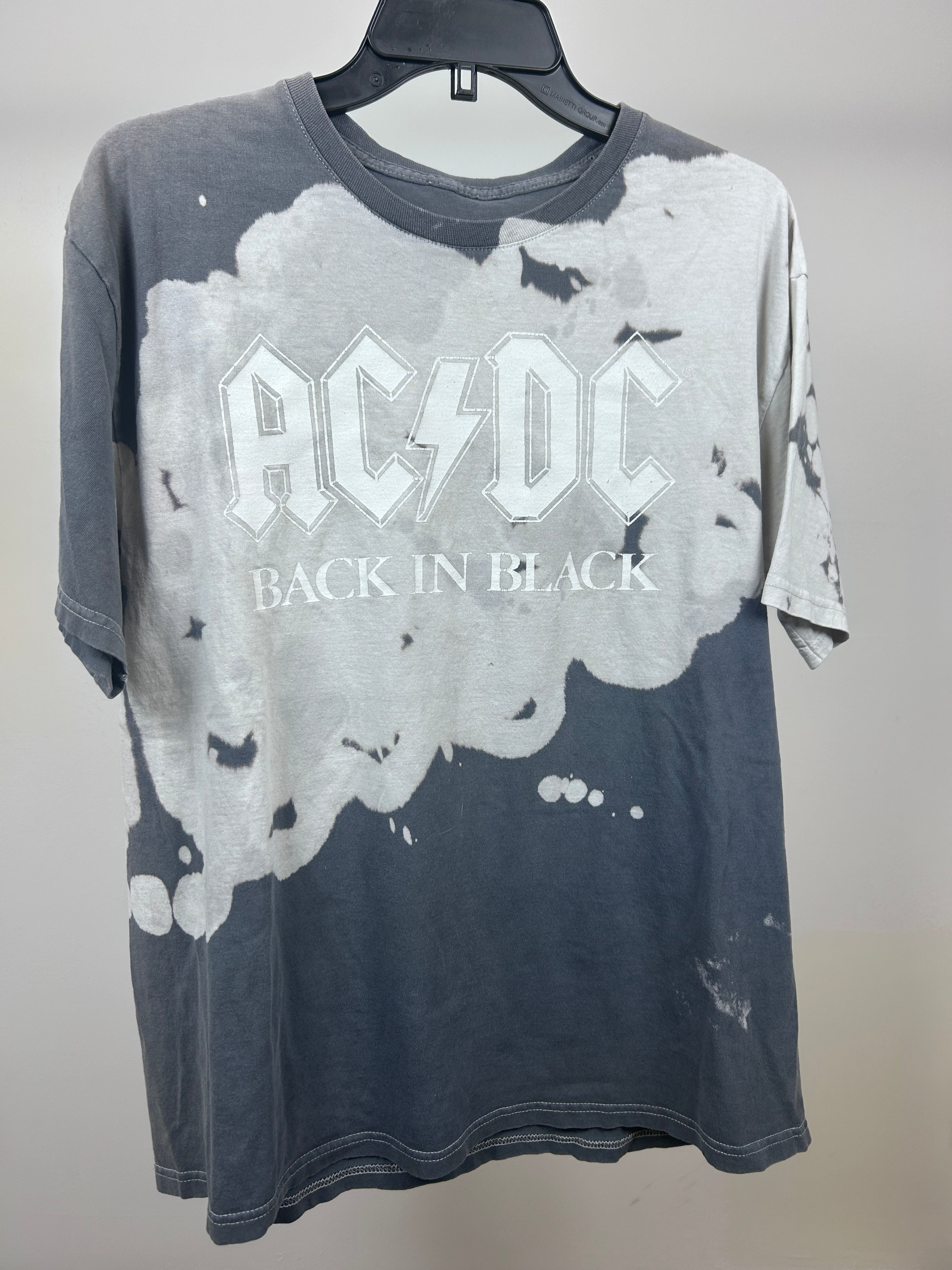 AC/DC tie dye shirt size small