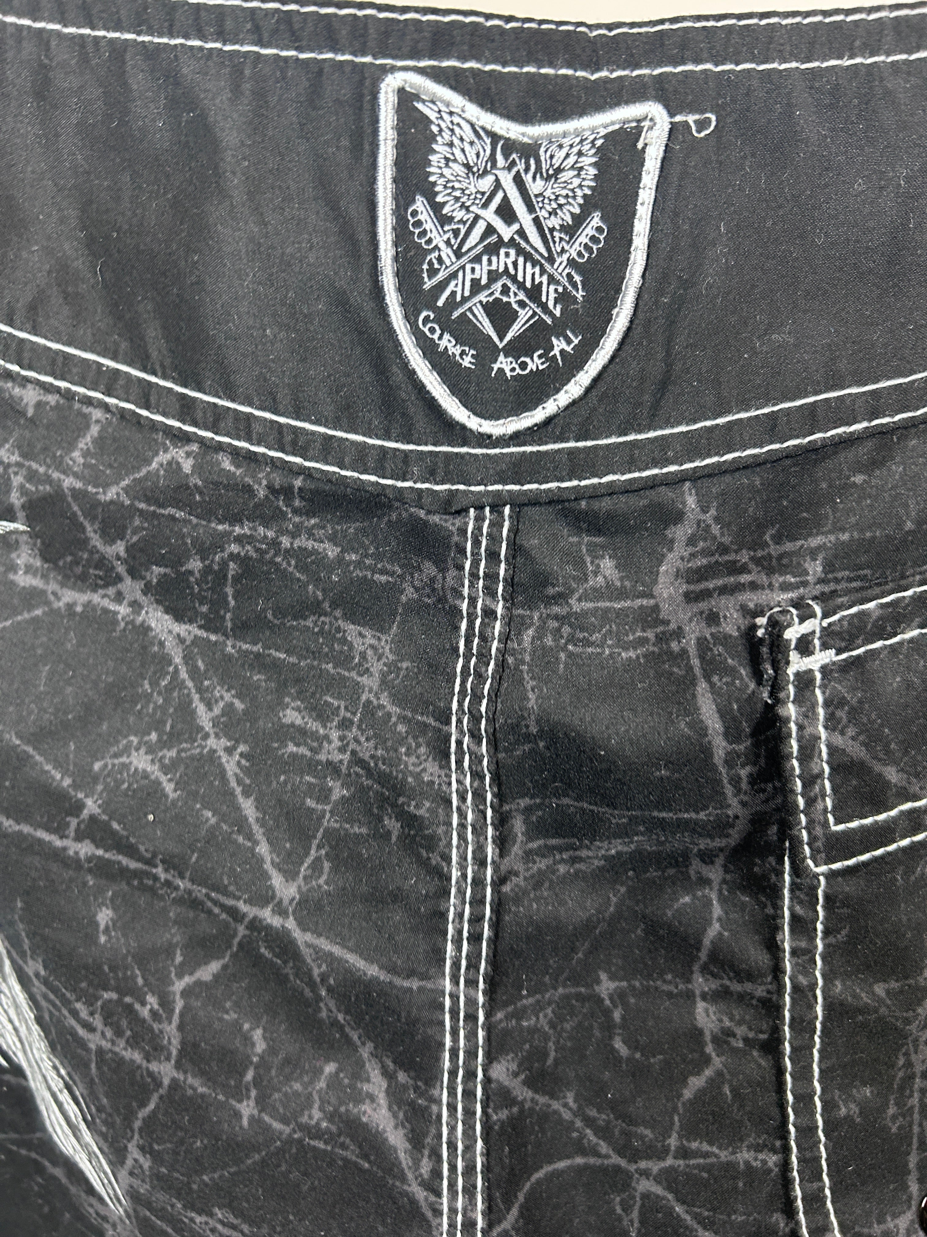 Affliction like swim shorts