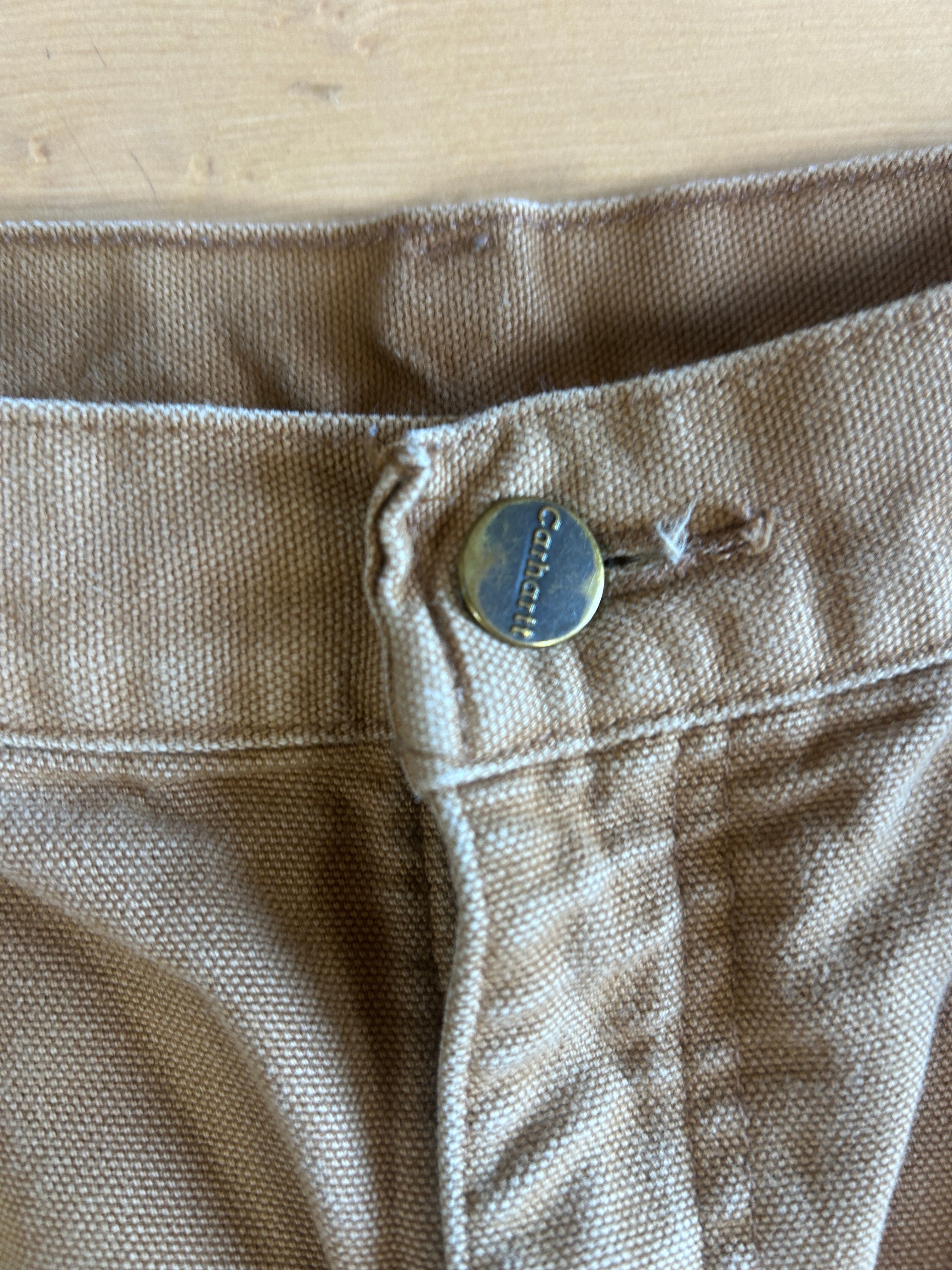 Carhartt lined cargos 33x32
