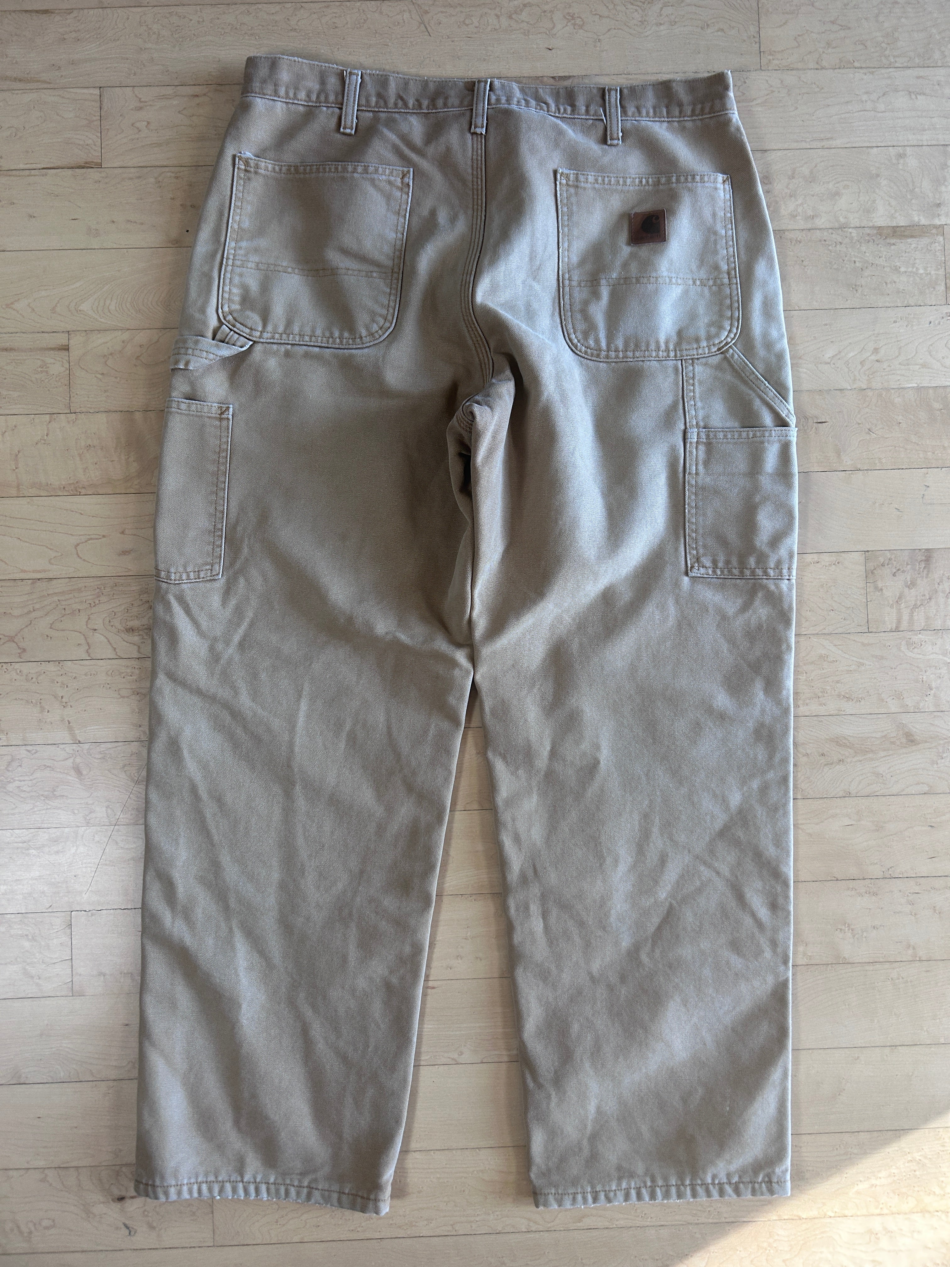 Carhartt lined jeans 36x30