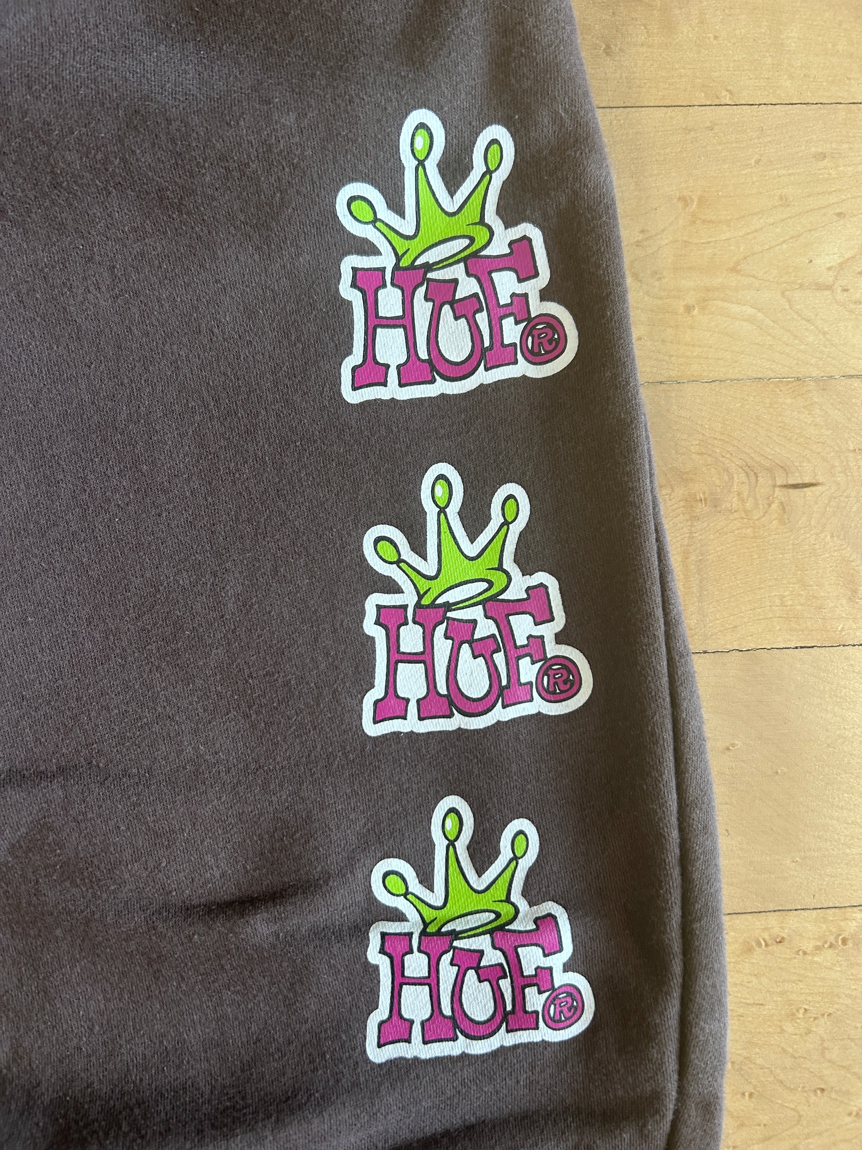 Hufs sweats size medium brown