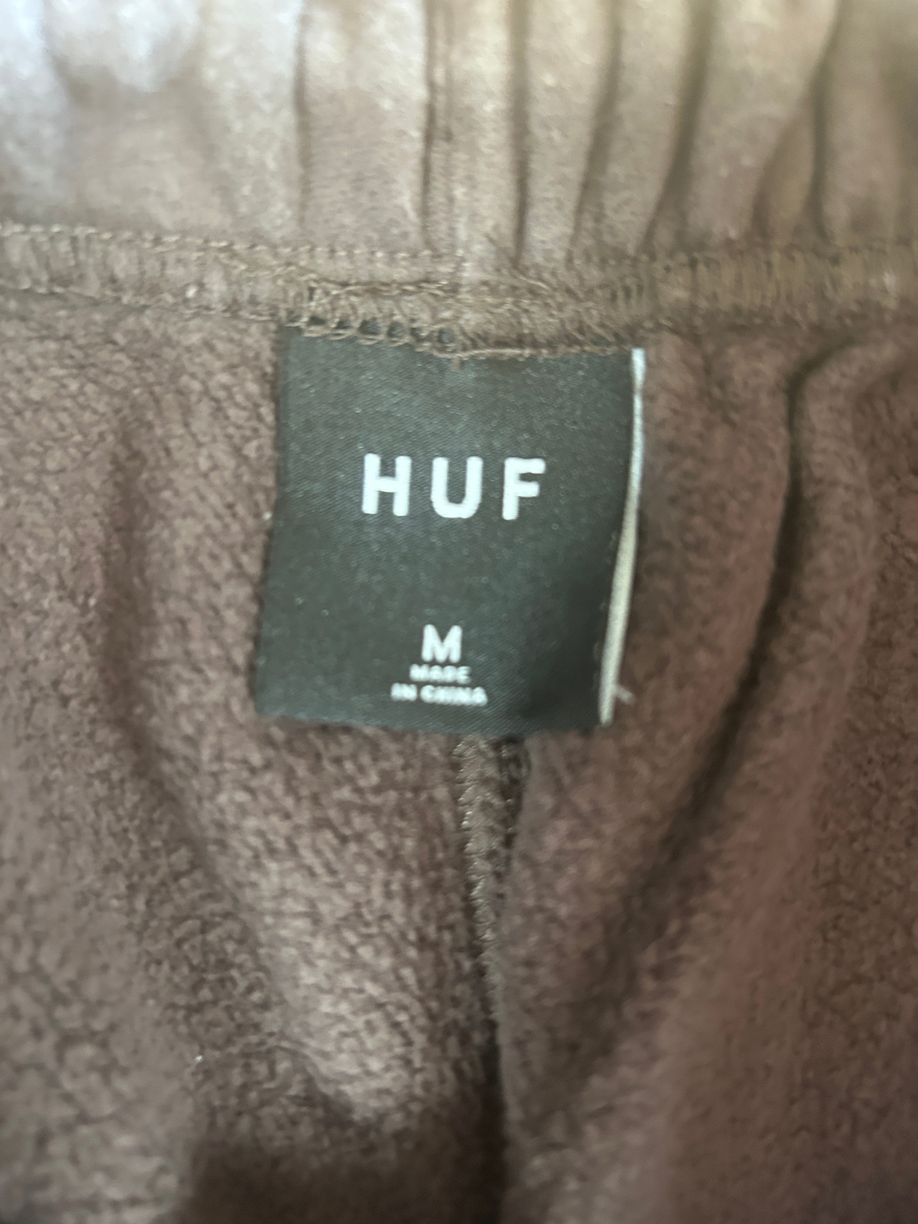 Hufs sweats size medium brown