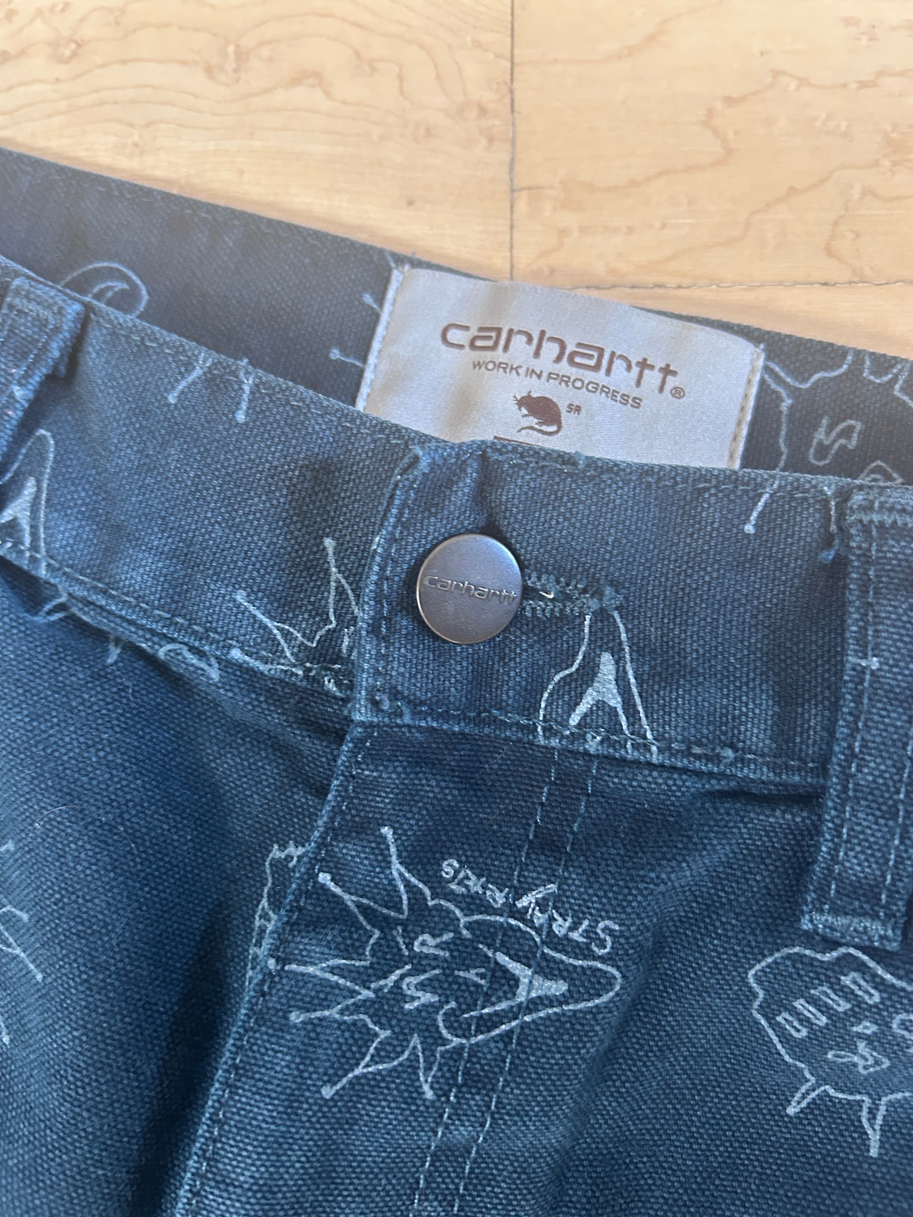 Carhartt stray rats collab jeans 30x32