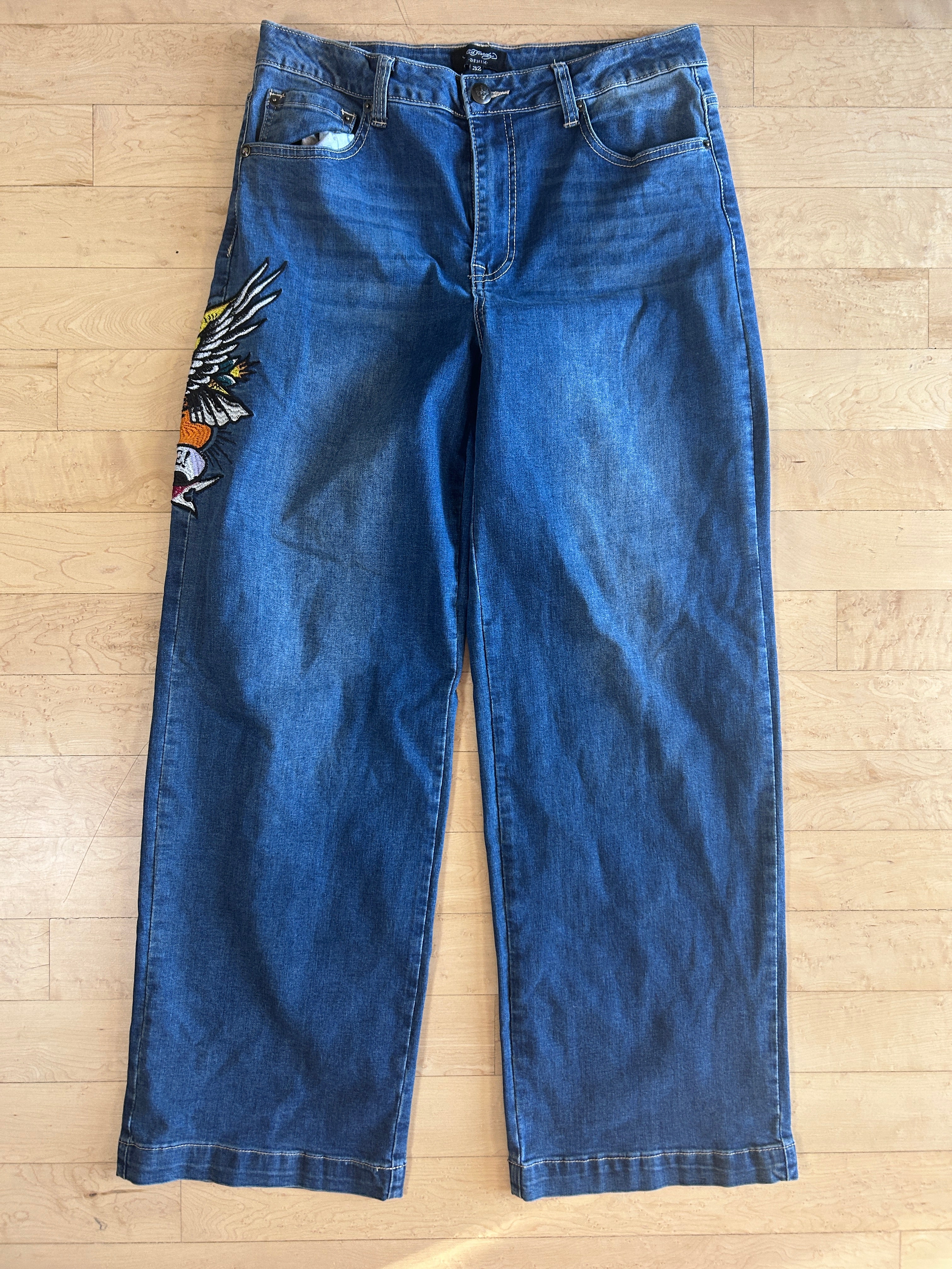 Authentic ed hardy jeans 32x32 men’s