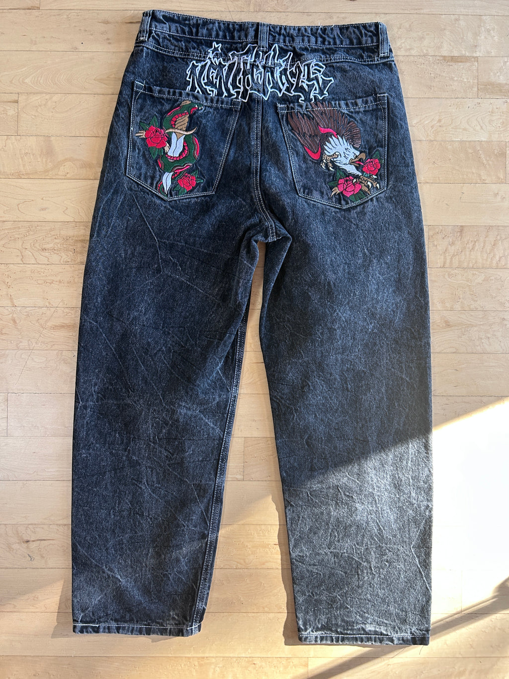 Black ninth hall jeans 32x32 black